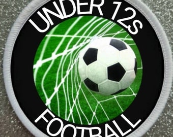 Under 12s Football 3" Patch Badge
