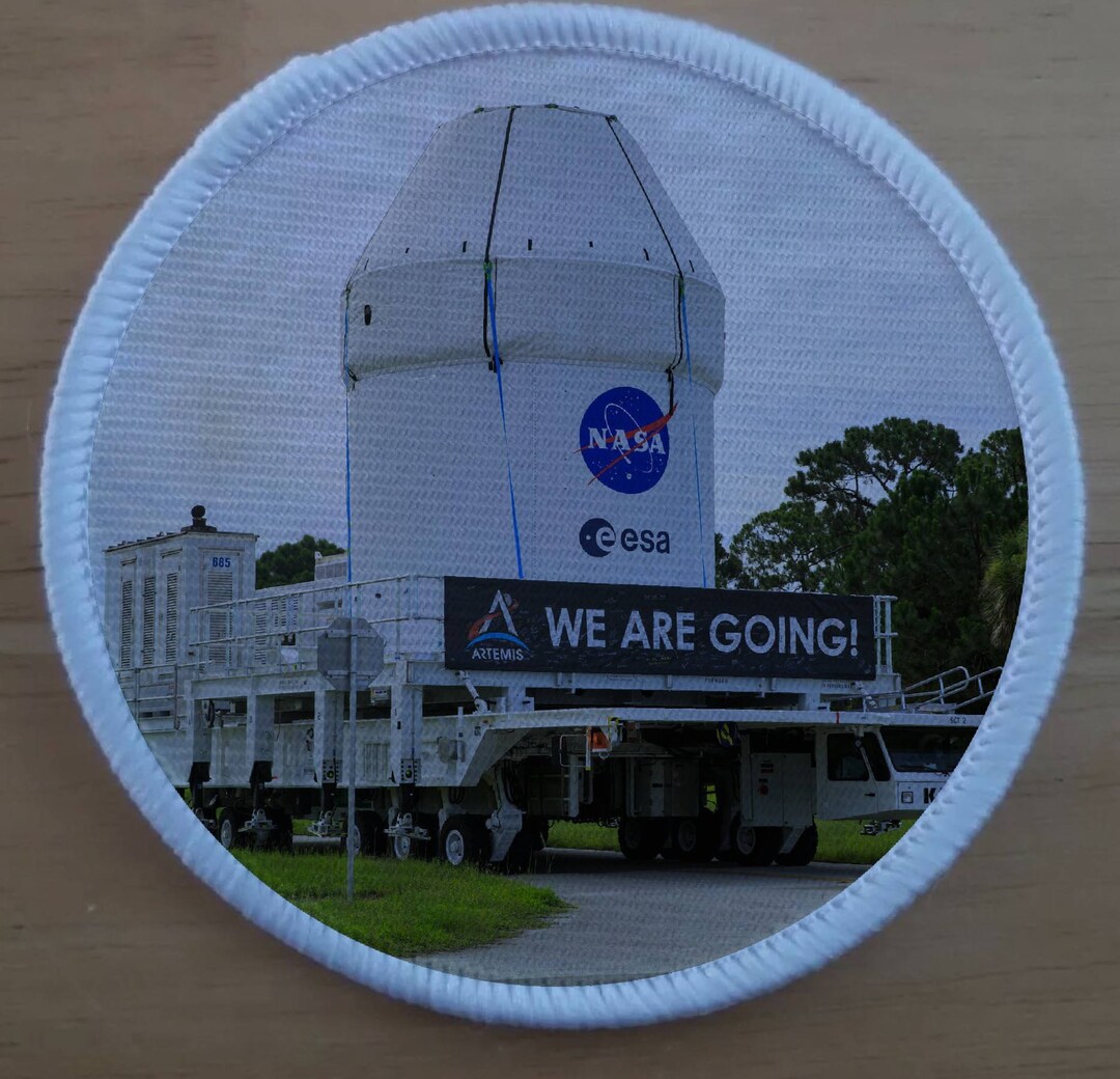 Artemis Moon Landing 2024 Patch Badge Etsy