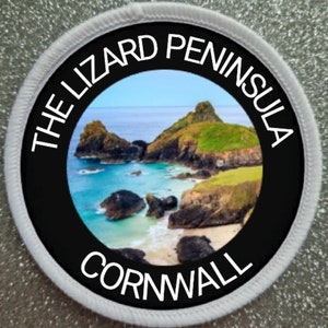 The Lizard Peninsula Cornwall England 3 Inch patch badge