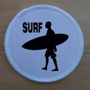Surf patch badge