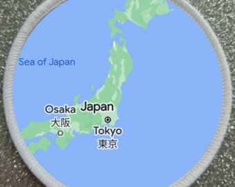 3 Inch Japan Aufnäher Abzeichen
