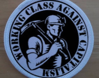 Anti Capitalism Patch Badge