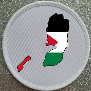 The West Bank Palestine 3&quot; Patch Badge