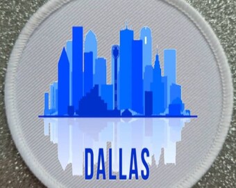 3 Zoll Dallas Texas USA Patch Abzeichen