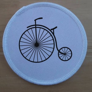 Penny Farthing Bike Cycling Cycle Fitness Bike Biking Sports patch badge