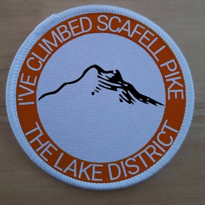 Lake District National scafell Pike Patch Badge