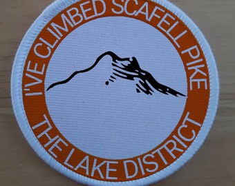 Lake District National scafell Pike Patch Badge
