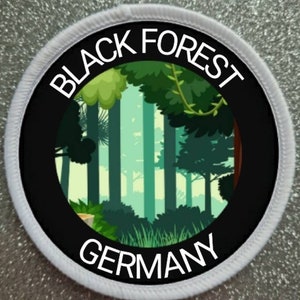 Black Forest Germany 3 Inch patch badge