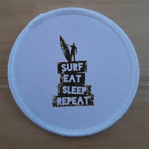 Surf patch badge