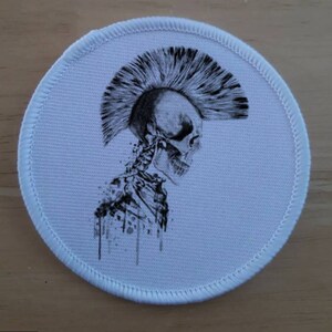 Punk 3 inch sublimation patch