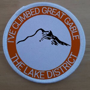 Lake District National Park Great Gable Patch Badge