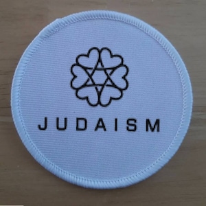 Jewdaism sublimation patch badge
