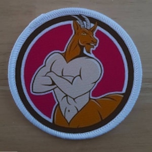 Greek Mythology Faun 3 inch sublimation patch