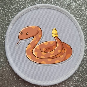Rattlesnake 3 Inch patch badge