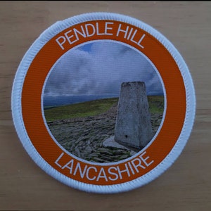 Pendle Hill Lancashire Patch Badge