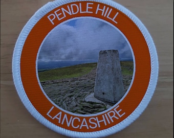 Pendle Hill Lancashire Patch Badge
