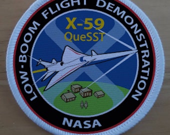 Démonstration de vol à flèche basse de la mission Quesst