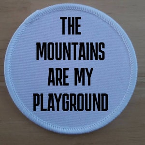 Mountain 3" Sublimation Patch badge