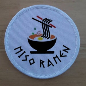 Miso Ramen patch badge