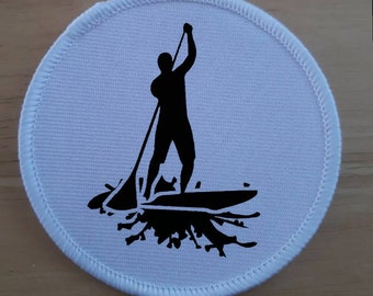 Paddle Board Patch Badge