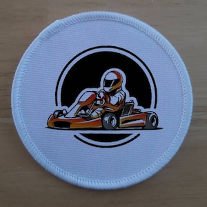 Go Karting patch badge