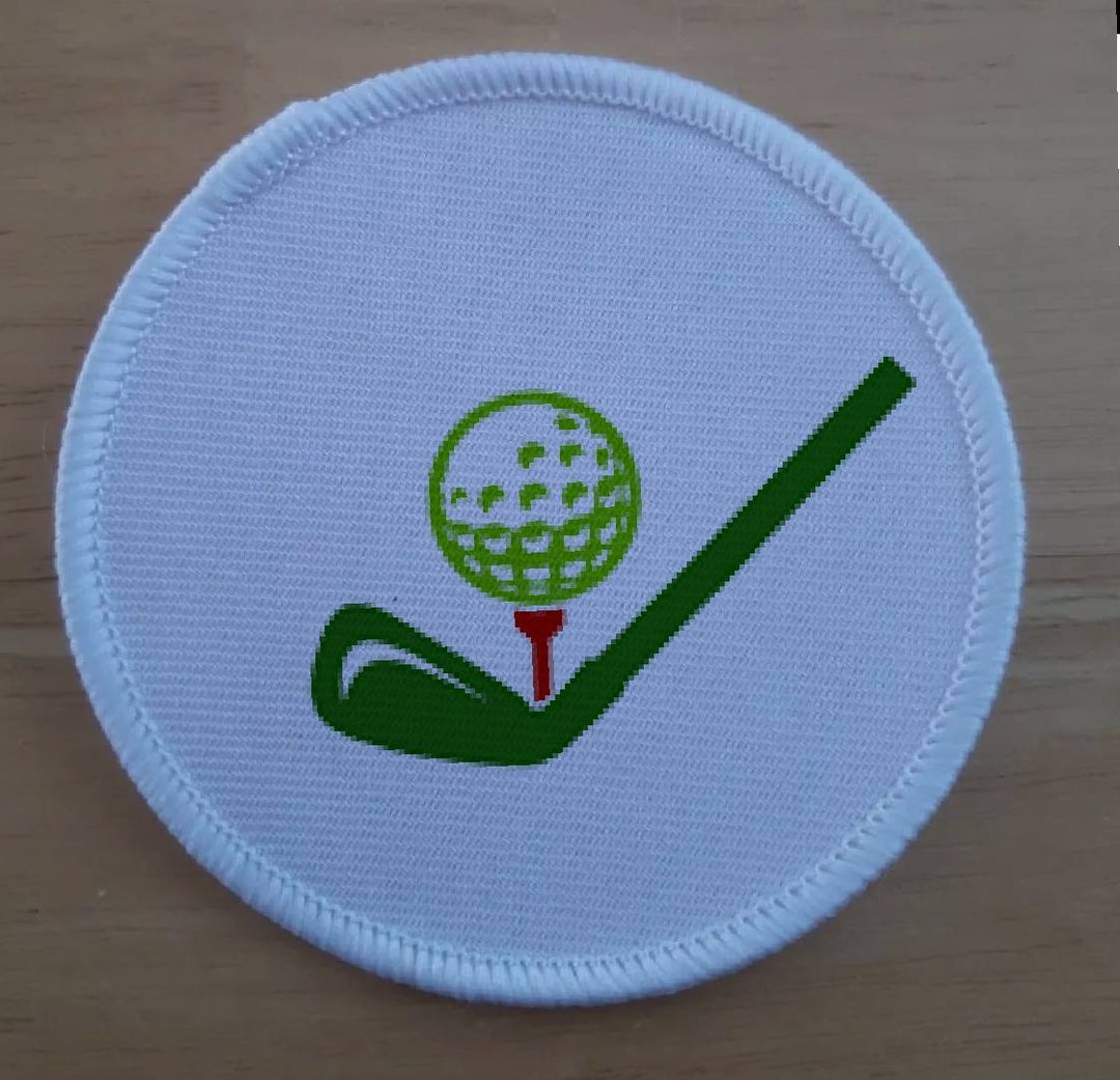 Golf Patch Badge - Etsy