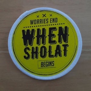 Muslim patch badge
