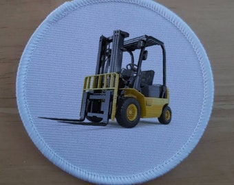Fork lift patch badge