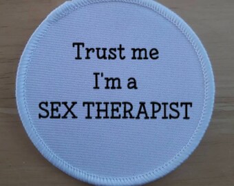Sex Therapist patch badge