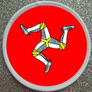 Isle of Man 3 Inch patch badge
