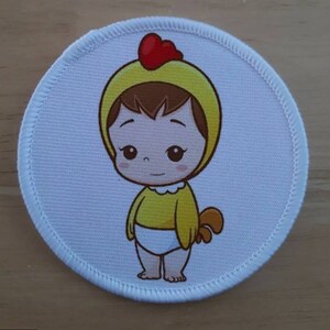 Cosplay baby Chicken 3 inch sublimation patch
