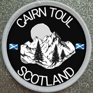 3 Inch Cairn Toul Scotland Scottish Mountain patch badge
