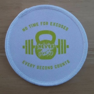 Positive Positivity Motivational Fitness Sports patch badge