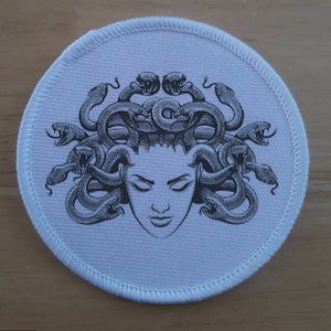 Medusa 3 inch sublimation patch