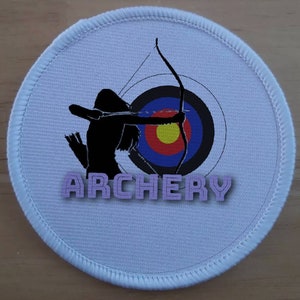 Archery sublimation patch badge