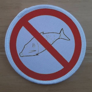 Insignia del parche fish Allergy Awareness
