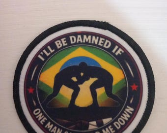 3 Inch BJJ Jiu Jitsu Gi Kimono Patch Badge