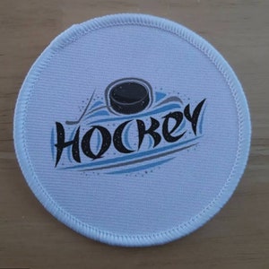 Ice Hockey 3 inch sublimation patch