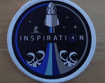 Space Mission sublimation patch badge