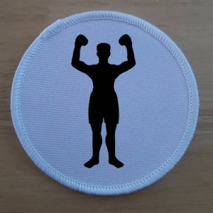 Boxing patch badge