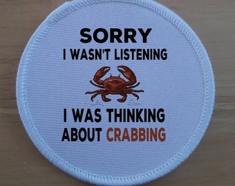 Crabbing patch badge