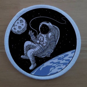 Space sublimation patch badge