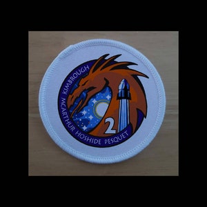 Space Mission sublimation patch badge