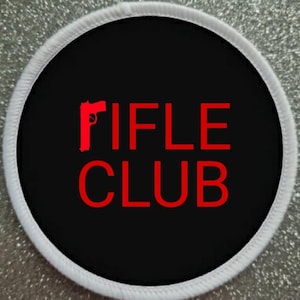 3 Inch Rifle Club patch badge