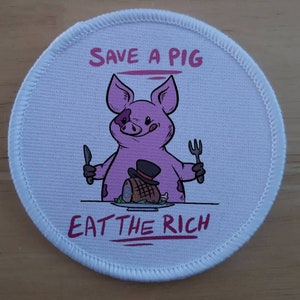 Anti Capitalism Patch Badge
