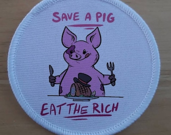Anti Capitalism Patch Badge