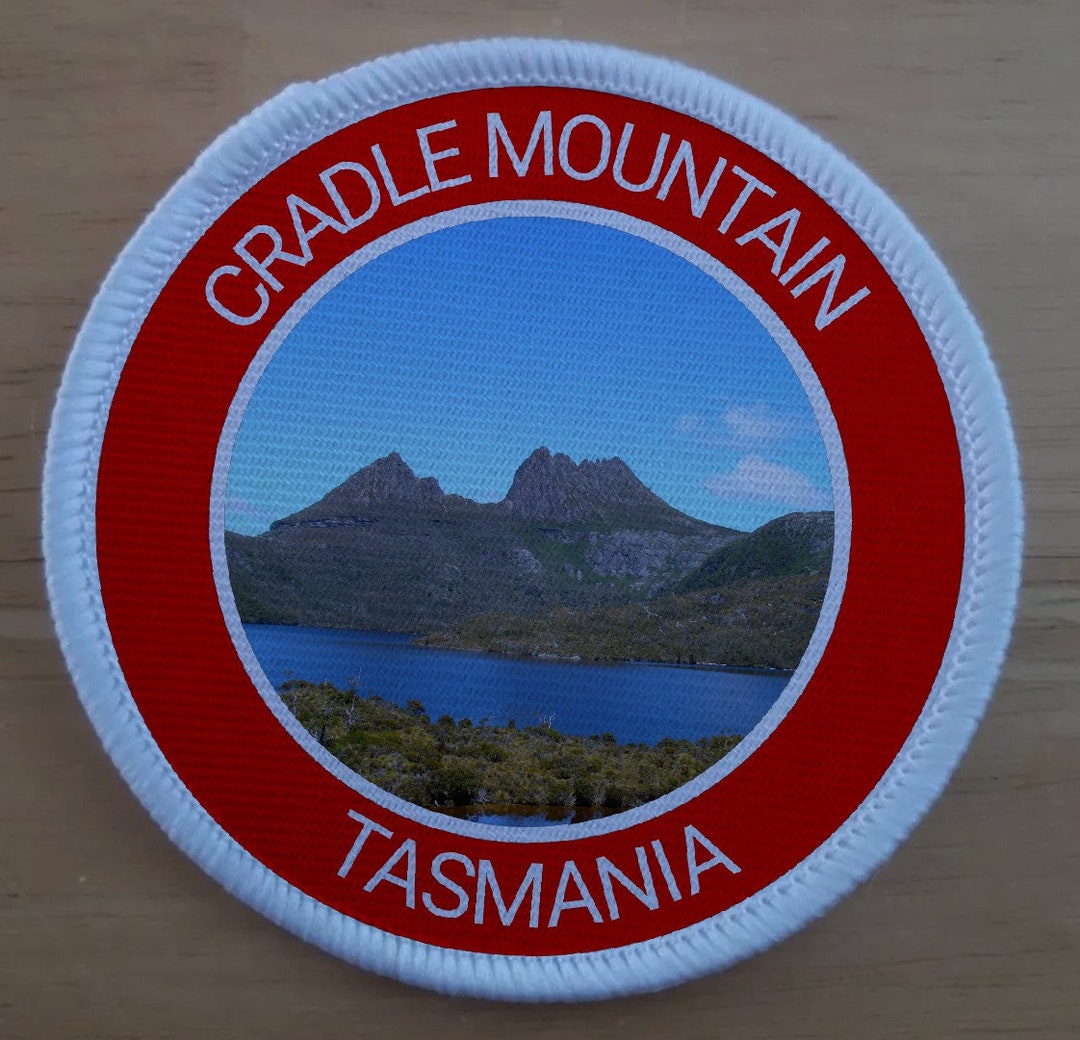 3 Inch Cradle Mountain Tasmania Australia Mountain Patch Badge Etsy