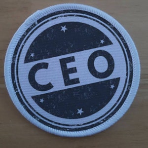 CEO patch badge