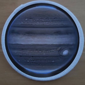 Jupiter as seen from James Webb Space Telescope Patch Badge