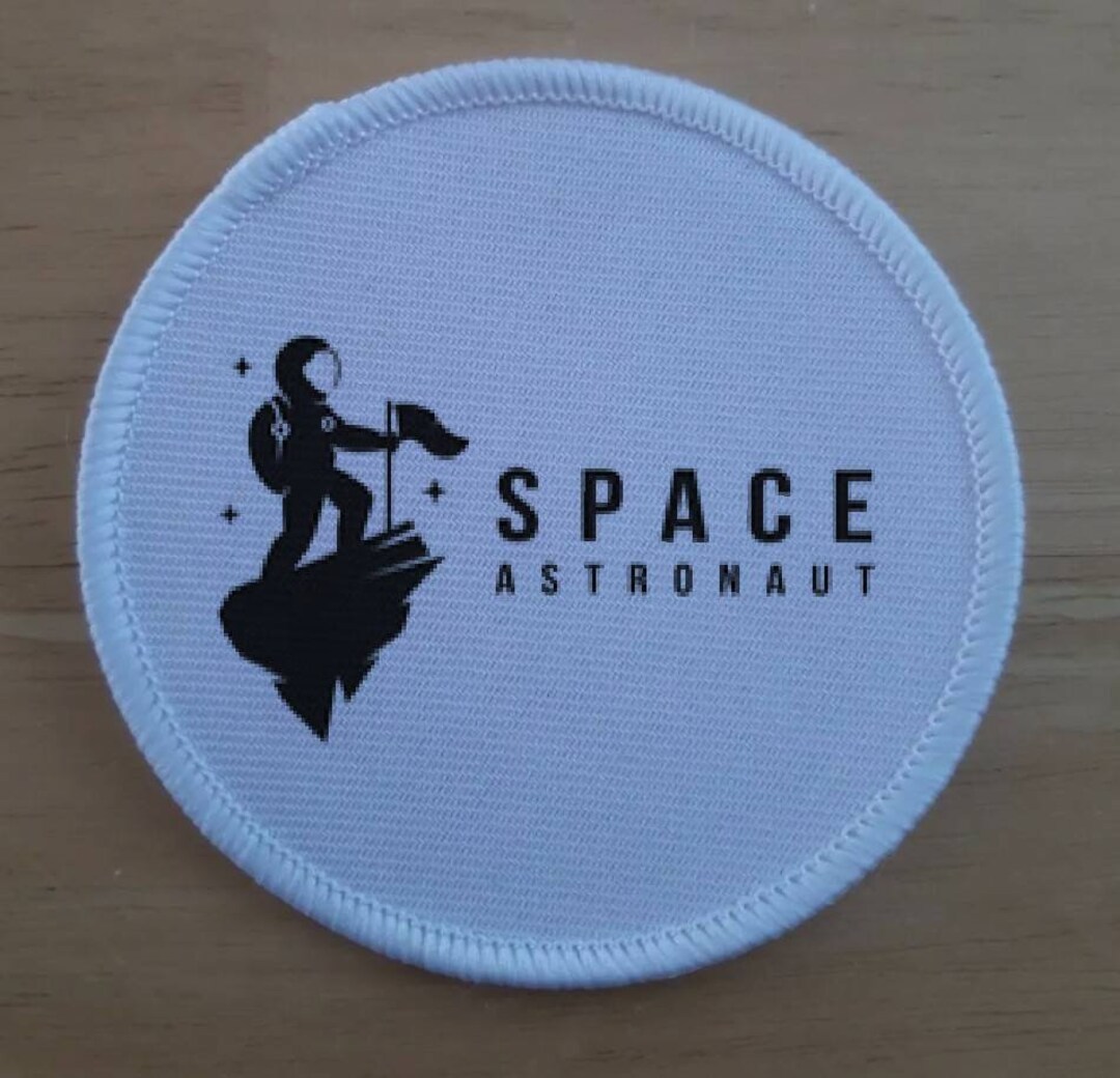 Space Astronaut Patch Badge - Etsy
